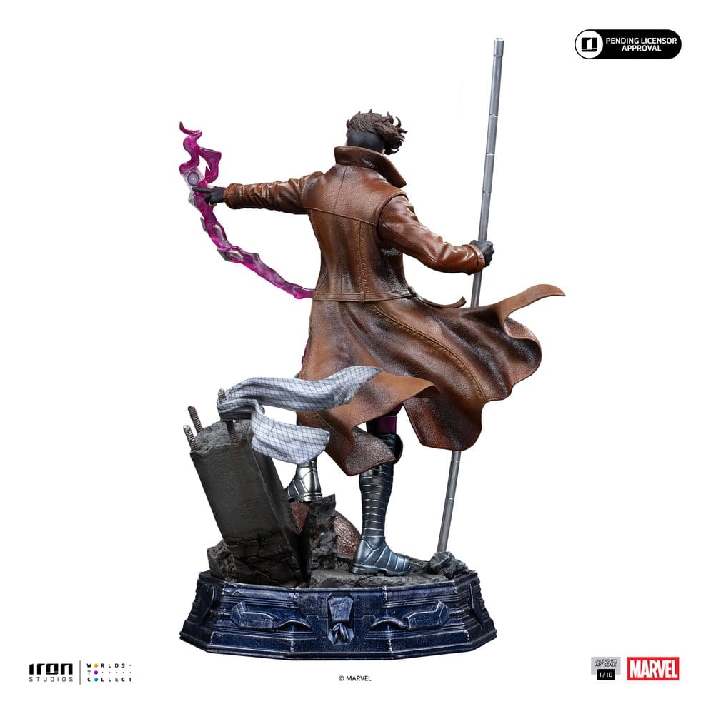 Marvel Gambit Unleashed Art Scale Statue 1/10 Gambit 28 cm Image 6