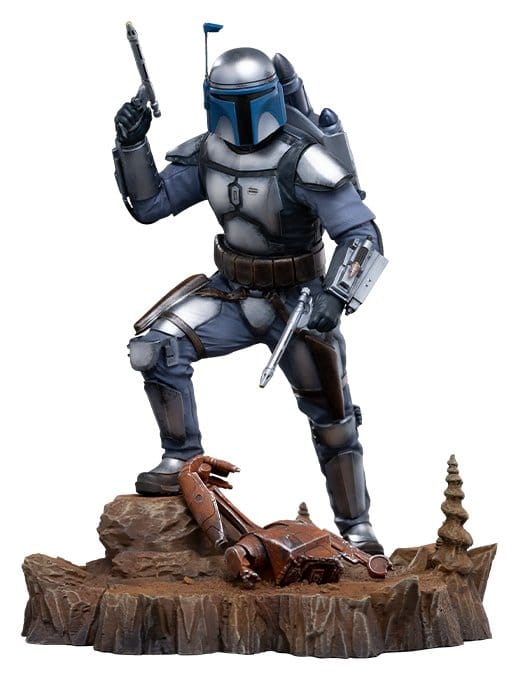 Star Wars Jango Fett Art Scale Statue 1/10 Jango Fett 21 cm Image 1