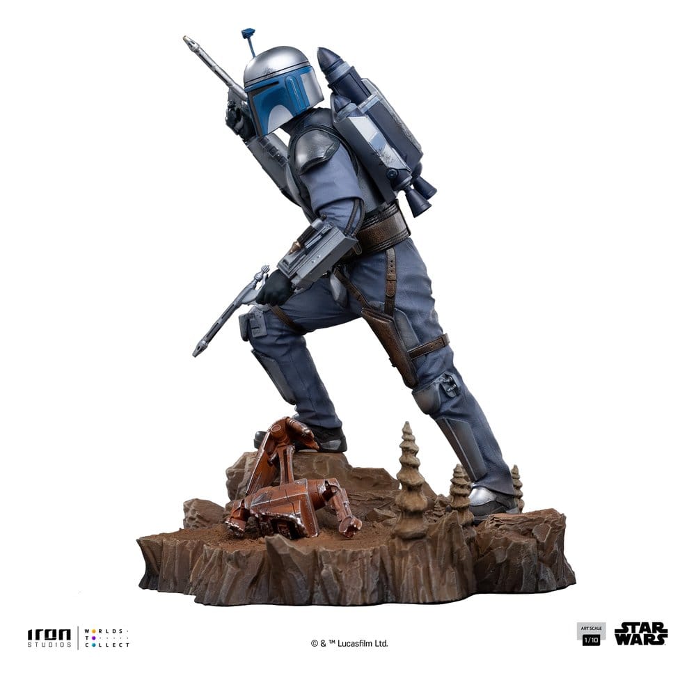 Star Wars Jango Fett Art Scale Statue 1/10 Jango Fett 21 cm Image 2