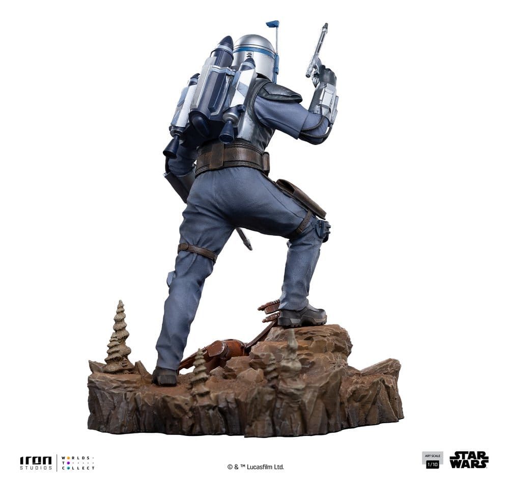 Star Wars Jango Fett Art Scale Statue 1/10 Jango Fett 21 cm Image 3
