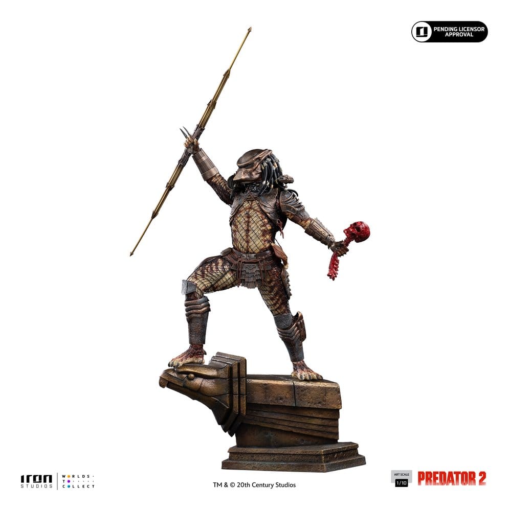 Predator 2 Predator City Hunter Art Scale Statue 1/10 Predator City Hunter 43 cm Image 4