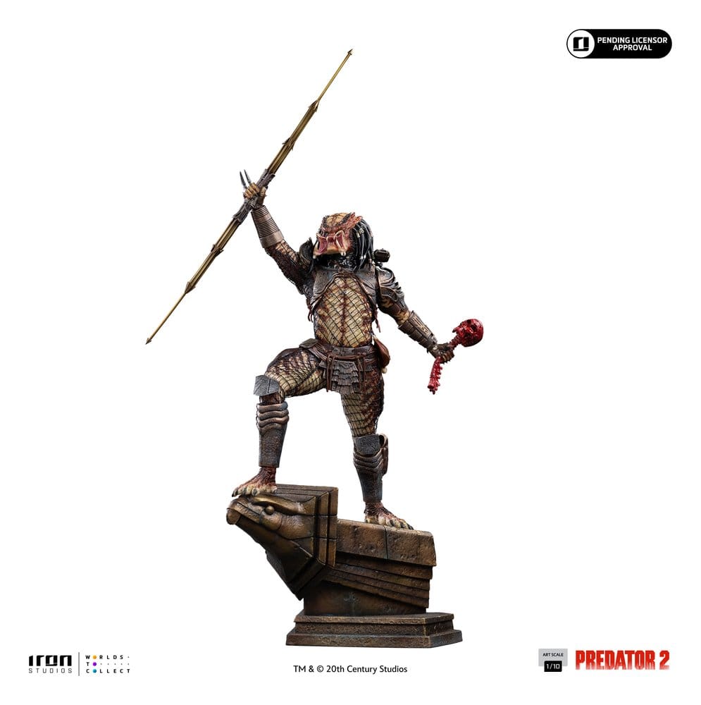 Predator 2 Predator City Hunter Art Scale Statue 1/10 Predator City Hunter 43 cm Image 5