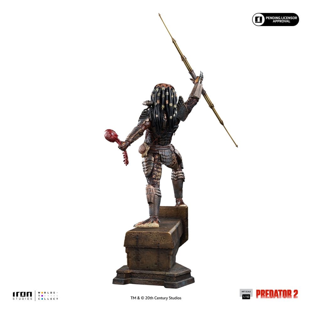 Predator 2 Predator City Hunter Art Scale Statue 1/10 Predator City Hunter 43 cm Image 10
