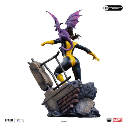 Marvel Kitty Pride & Lockheed X-Men Comics BDS Art Scale Statue 1/10 Kitty Pride & Lockheed 24 cm Image 3