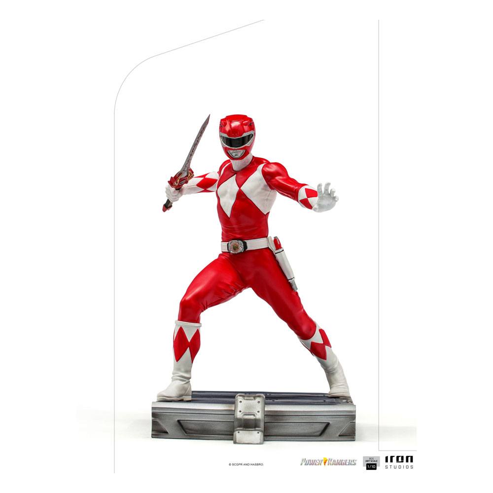 Power Rangers BDS Art Scale Statue 1/10 Red Ranger 17 cm Image 1
