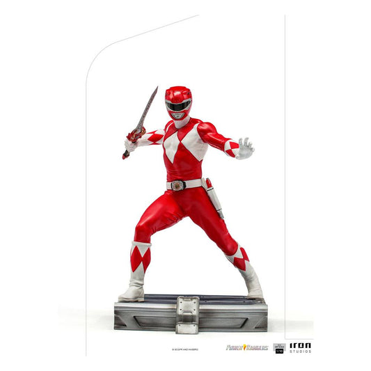 Power Rangers BDS Art Scale Statue 1/10 Red Ranger 17 cm Image 1