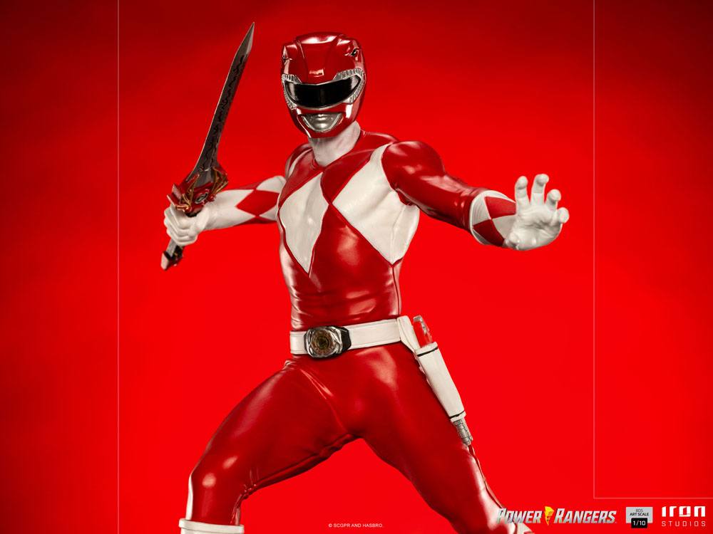 Power Rangers BDS Art Scale Statue 1/10 Red Ranger 17 cm Image 6
