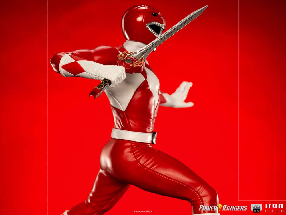 Power Rangers BDS Art Scale Statue 1/10 Red Ranger 17 cm Image 9
