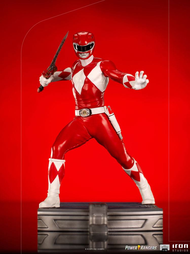 Power Rangers BDS Art Scale Statue 1/10 Red Ranger 17 cm Image 11
