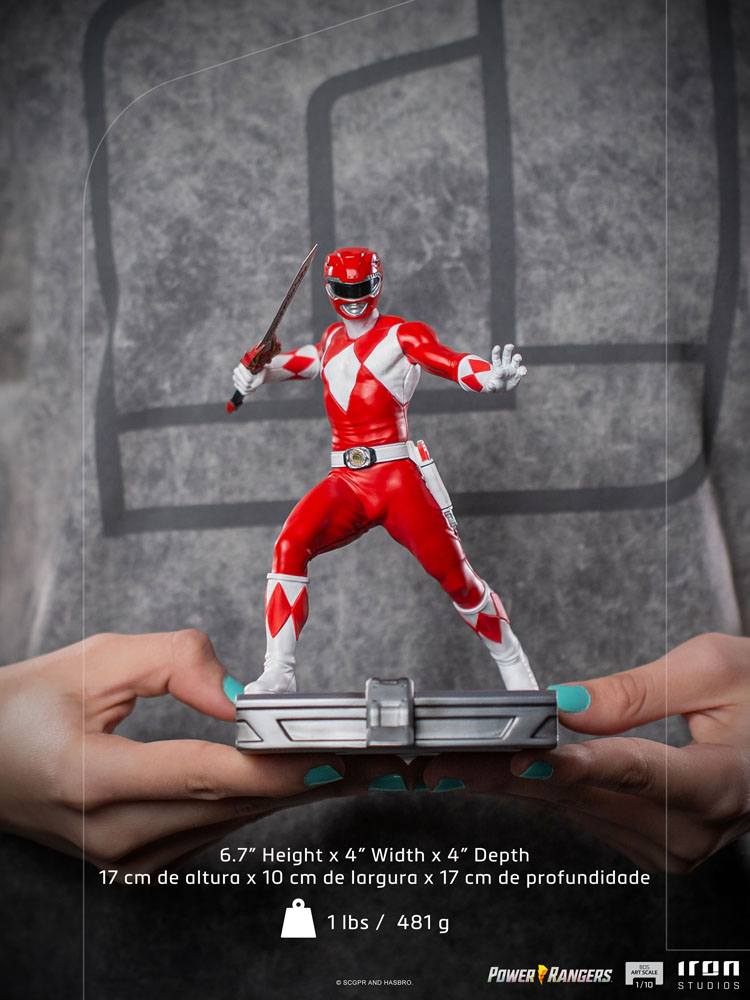 Power Rangers BDS Art Scale Statue 1/10 Red Ranger 17 cm Image 16