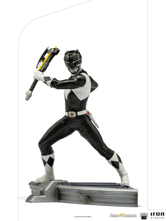 Power Rangers BDS Art Scale Statue 1/10 Black Ranger 17 cm Image 1