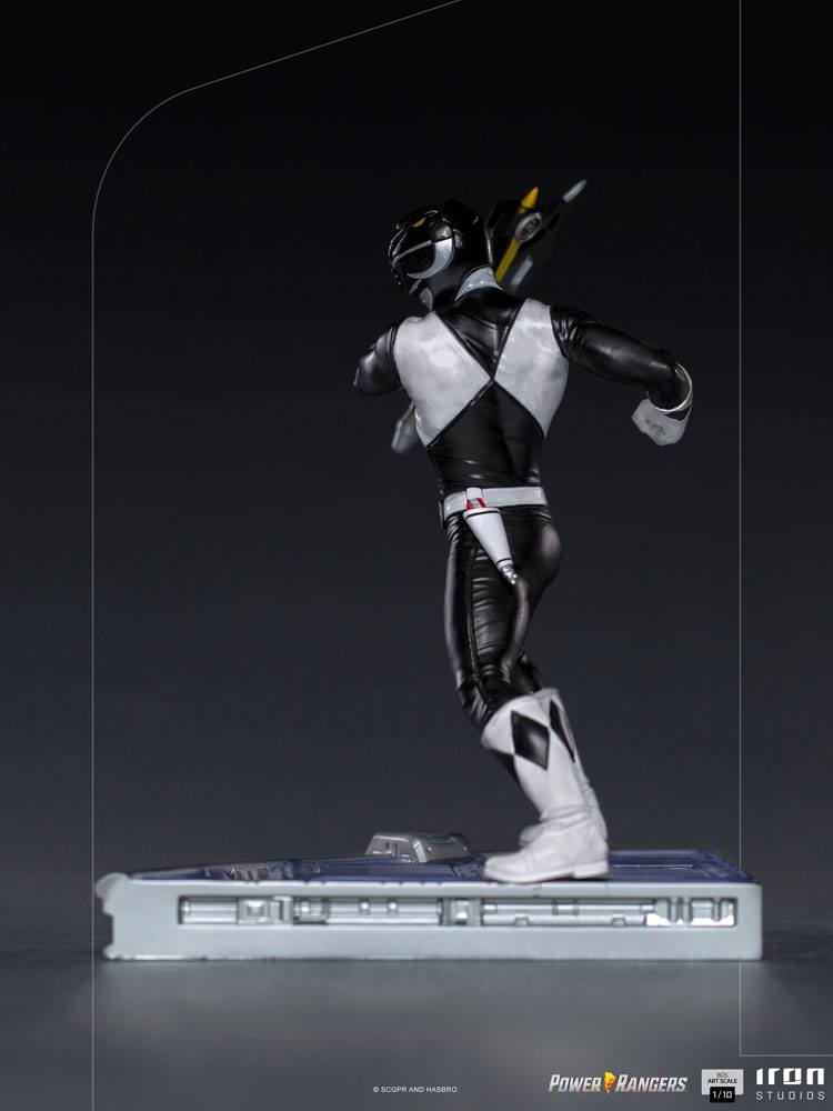 Power Rangers BDS Art Scale Statue 1/10 Black Ranger 17 cm Image 3