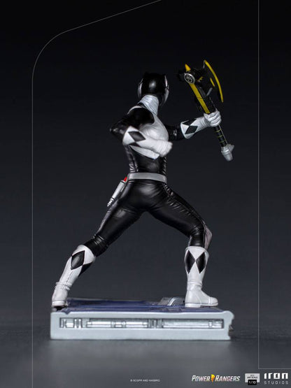 Power Rangers BDS Art Scale Statue 1/10 Black Ranger 17 cm Image 4