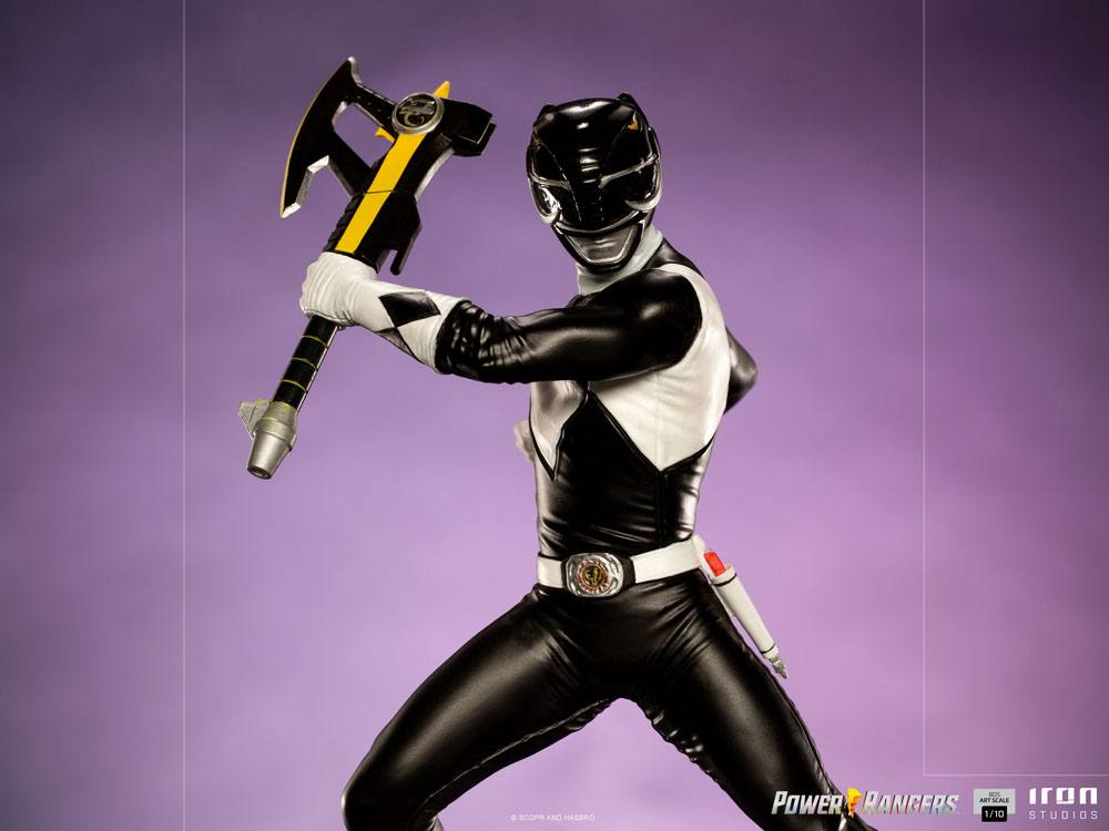Power Rangers BDS Art Scale Statue 1/10 Black Ranger 17 cm Image 6