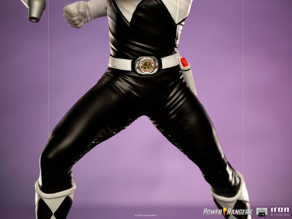 Power Rangers BDS Art Scale Statue 1/10 Black Ranger 17 cm Image 9