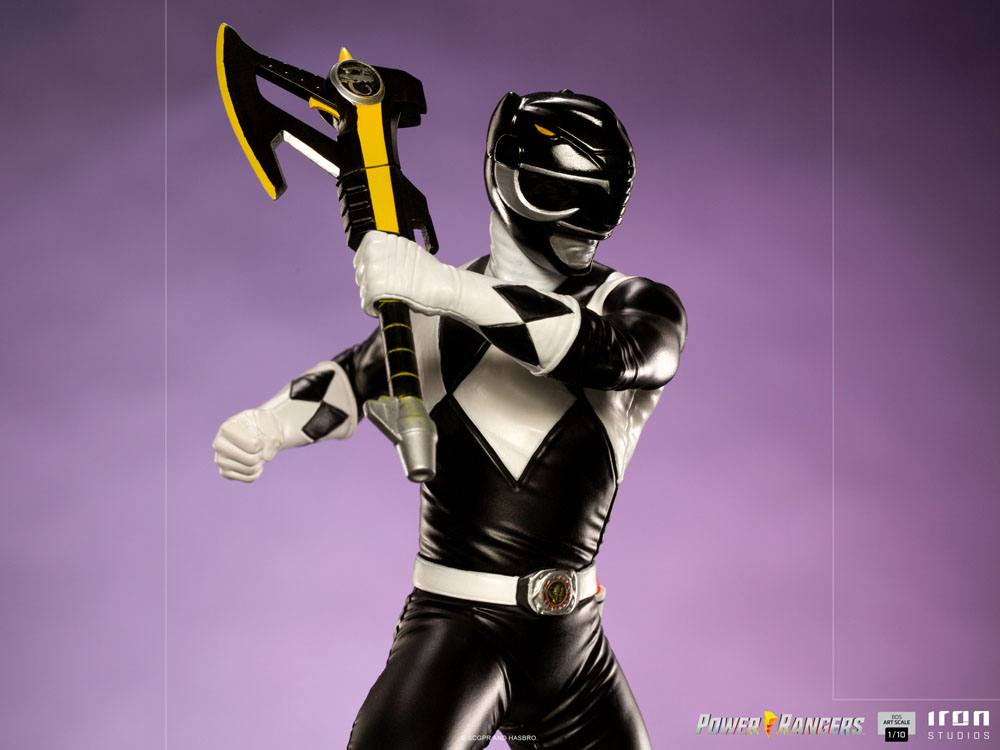 Power Rangers BDS Art Scale Statue 1/10 Black Ranger 17 cm Image 10