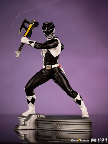 Power Rangers BDS Art Scale Statue 1/10 Black Ranger 17 cm Image 11