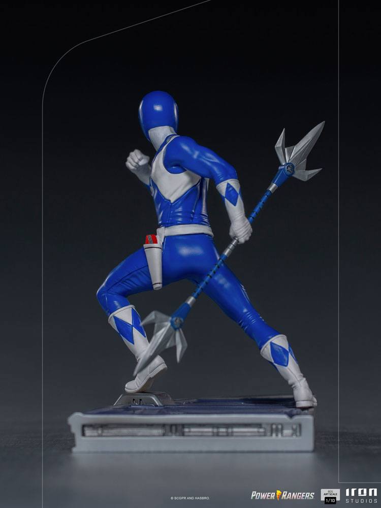 Power Rangers BDS Art Scale Statue 1/10 Blue Ranger 16 cm Image 4