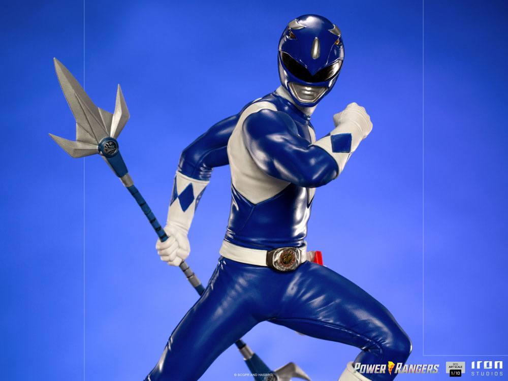 Power Rangers BDS Art Scale Statue 1/10 Blue Ranger 16 cm Image 6