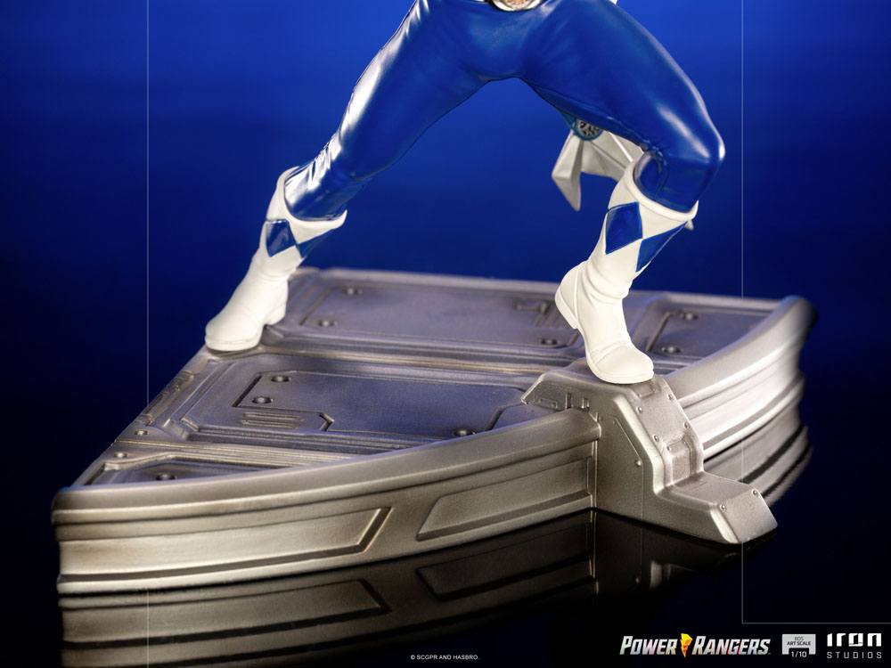 Power Rangers BDS Art Scale Statue 1/10 Blue Ranger 16 cm Image 7