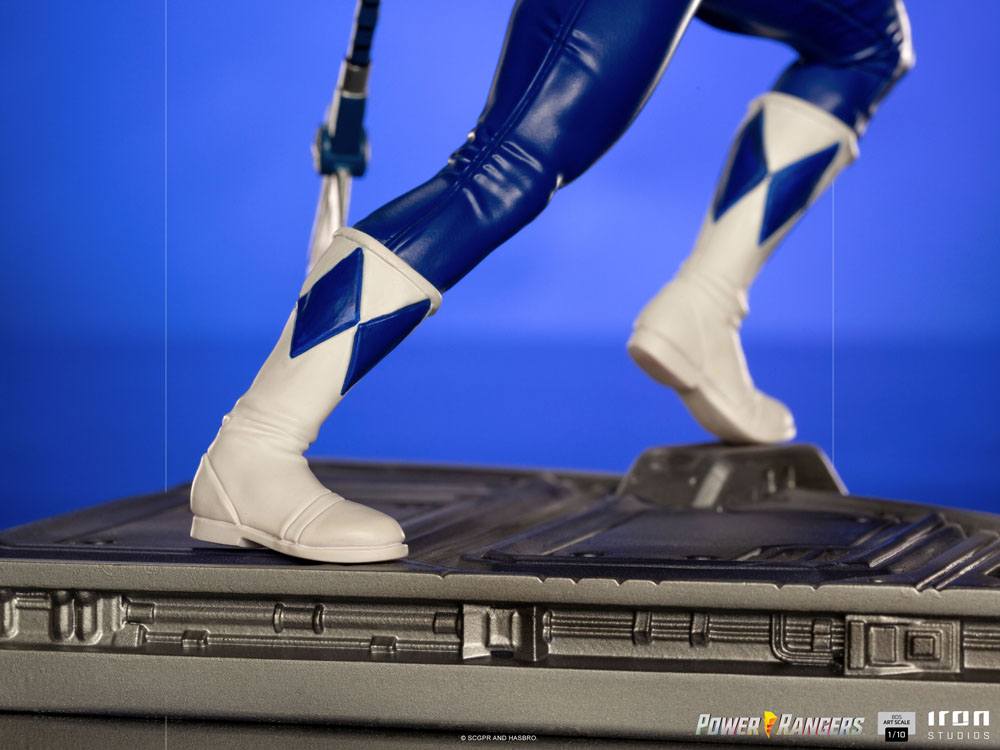 Power Rangers BDS Art Scale Statue 1/10 Blue Ranger 16 cm Image 8