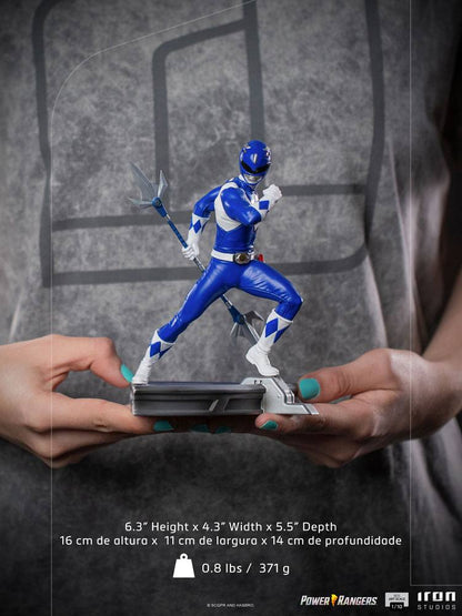 Power Rangers BDS Art Scale Statue 1/10 Blue Ranger 16 cm Image 16