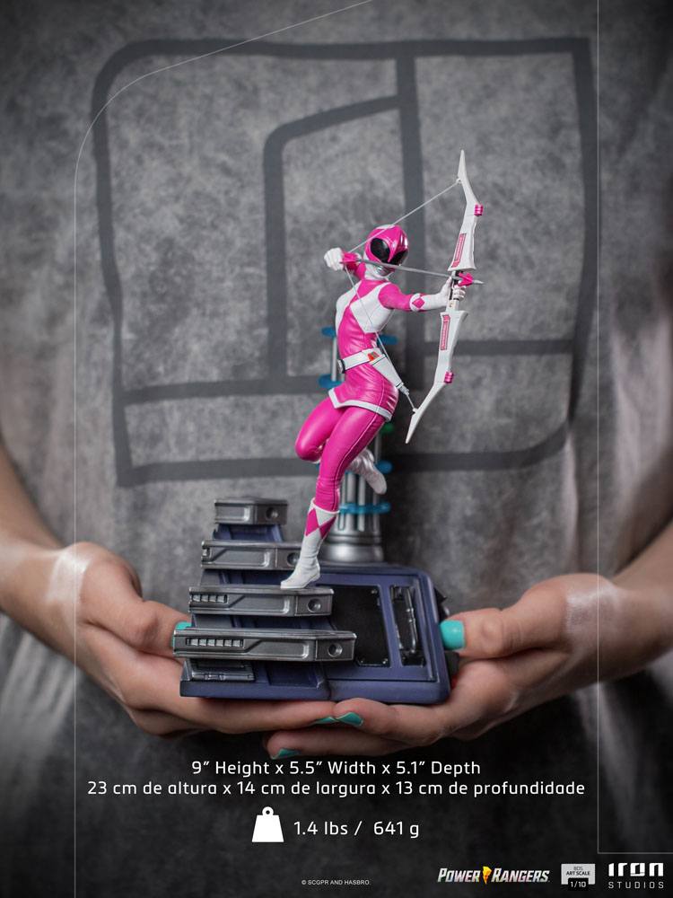 Power Rangers BDS Art Scale Statue 1/10 Pink Ranger 23 cm Image 16