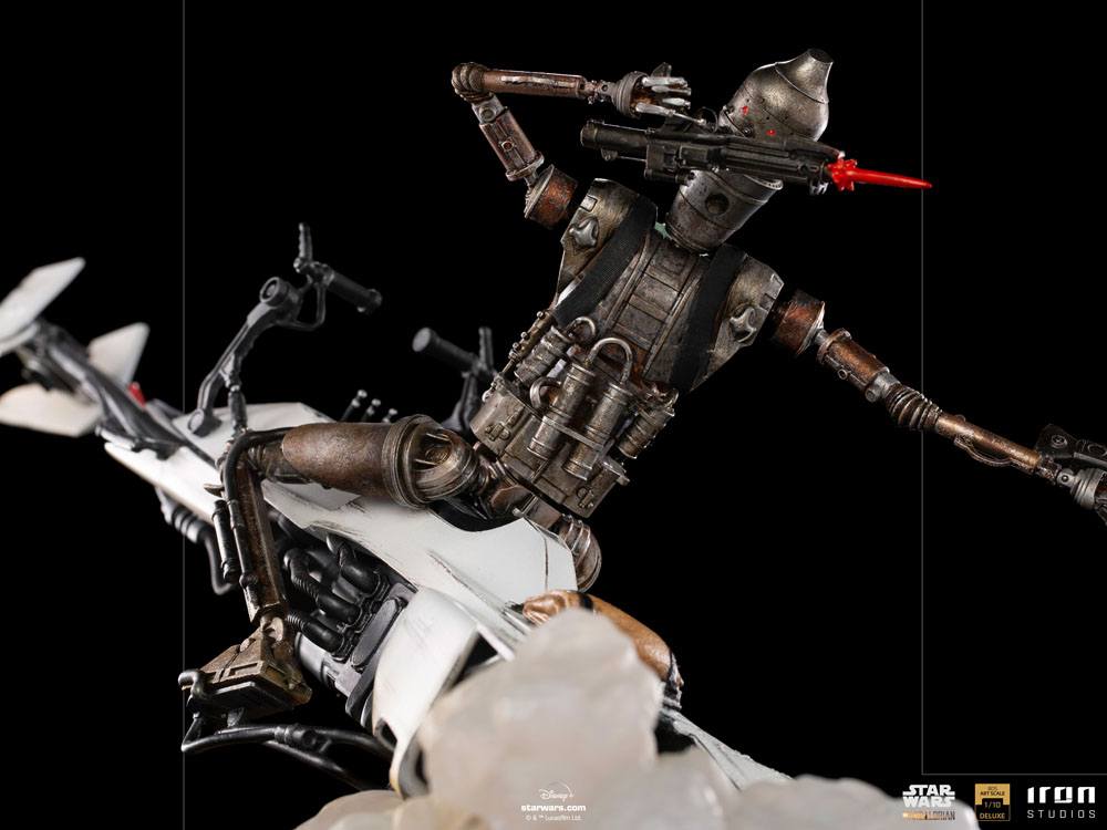Star Wars The Mandalorian Deluxe Art Scale Statue 1/10 IG-11 & The Child 20 cm Image 7