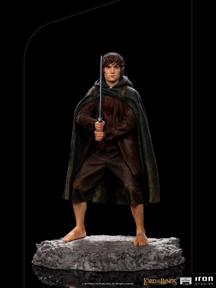 Herr der Ringe BDS Art Scale Statue 1/10 Frodo 12 cm Image 2