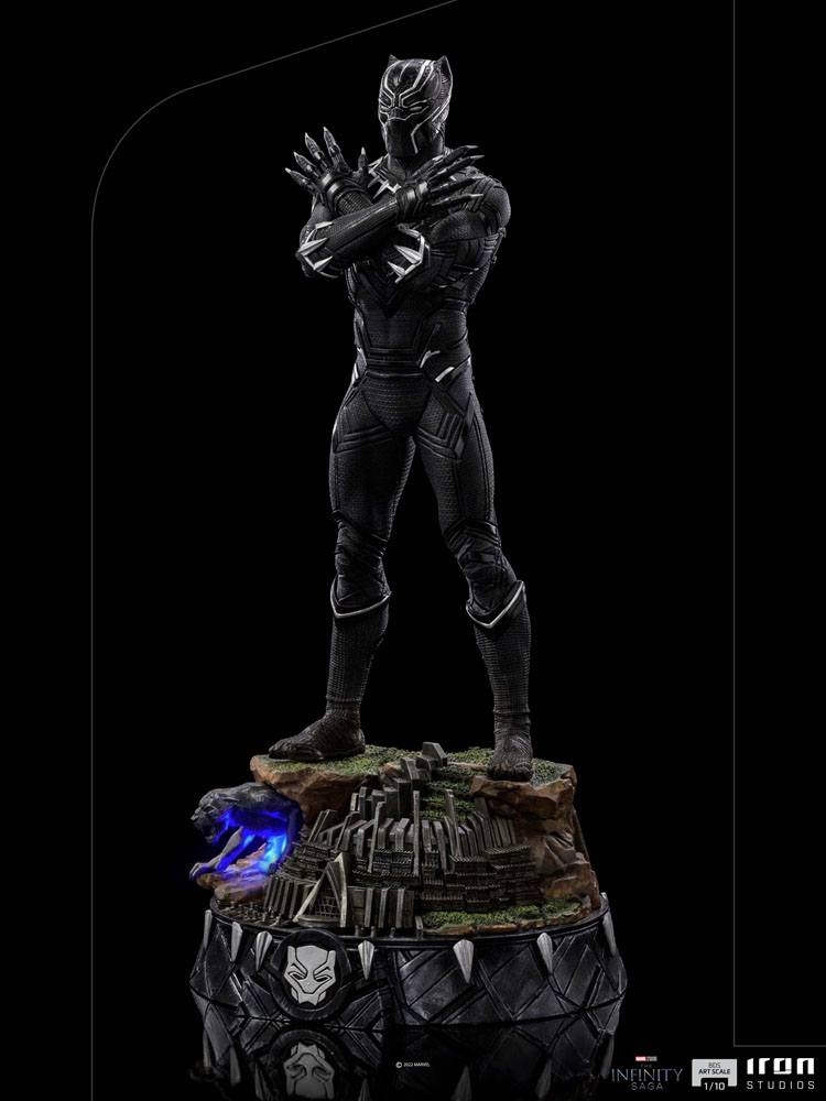 The Infinity Saga Art Scale Statue 1/10 Black Panther Deluxe 25 cm Image 3