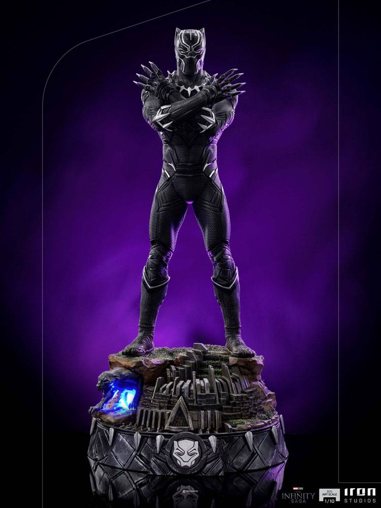 The Infinity Saga Art Scale Statue 1/10 Black Panther Deluxe 25 cm Image 7