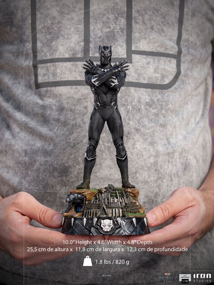 The Infinity Saga Art Scale Statue 1/10 Black Panther Deluxe 25 cm Image 9
