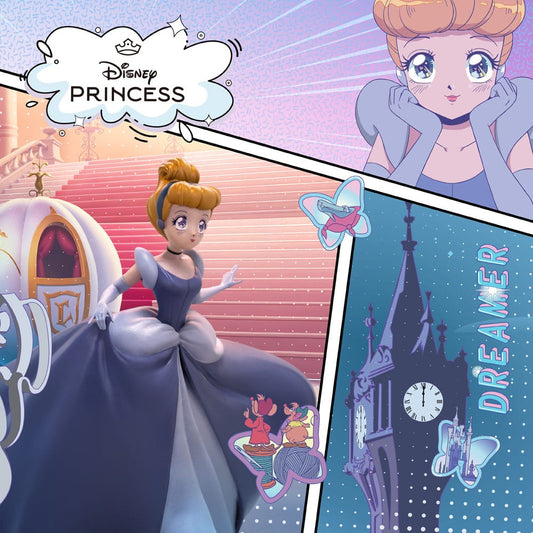 Disney Anime Princess Scale Statue Cinderella 19 cm Image 2