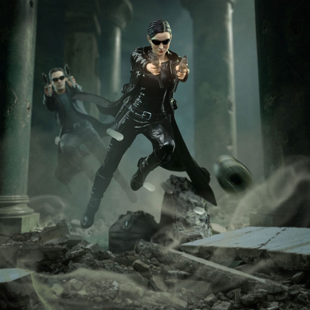 Matrix Art Scale Statue 1/10 Trinity 22 cm Image 13