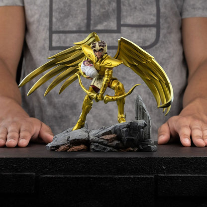 Saint Seiya Art Scale Statue 1/10 Sagittarius Aiolos 21 cm Image 3