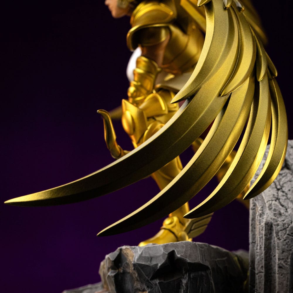 Saint Seiya Art Scale Statue 1/10 Sagittarius Aiolos 21 cm Image 5