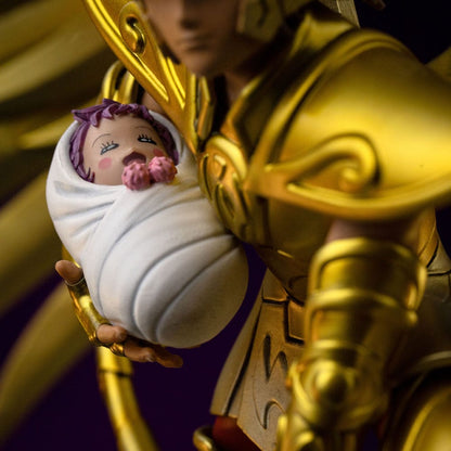 Saint Seiya Art Scale Statue 1/10 Sagittarius Aiolos 21 cm Image 8