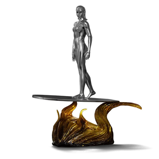 Fantastic Four Art Scale Statue 1/10 Silver Surfer 27 cm Image 2