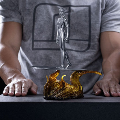 Fantastic Four Art Scale Statue 1/10 Silver Surfer 27 cm Image 11