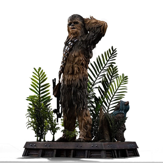 Star Wars Episode VI Art Scale Statue 1/10 Chewbacca and Tokkat 22 cm Image 2