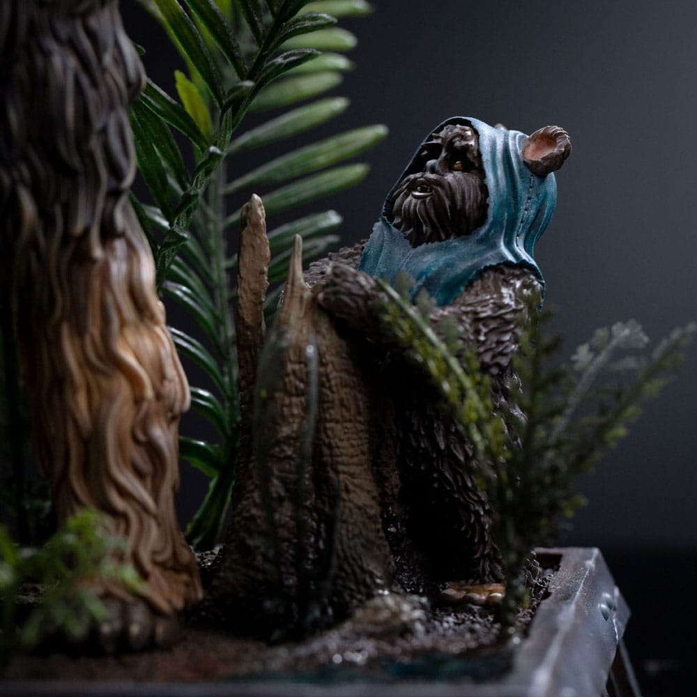 Star Wars Episode VI Art Scale Statue 1/10 Chewbacca and Tokkat 22 cm Image 10