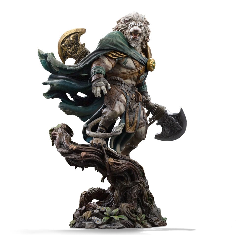 Magic The Gathering Art Scale Statue 1/10 Ajani Goldmane 26 cm Image 1