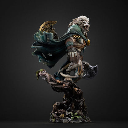Magic The Gathering Art Scale Statue 1/10 Ajani Goldmane 26 cm Image 4