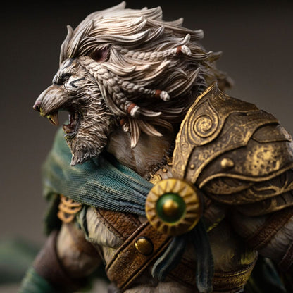 Magic The Gathering Art Scale Statue 1/10 Ajani Goldmane 26 cm Image 9