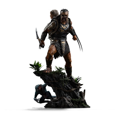 Predator: Badlands Art Scale Statue 1/10 Predator Dek & Thia 27 cm Image 1