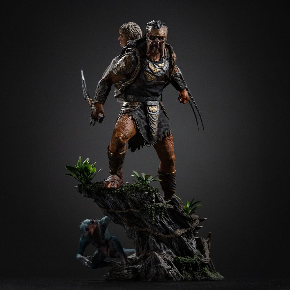 Predator: Badlands Art Scale Statue 1/10 Predator Dek & Thia 27 cm Image 2