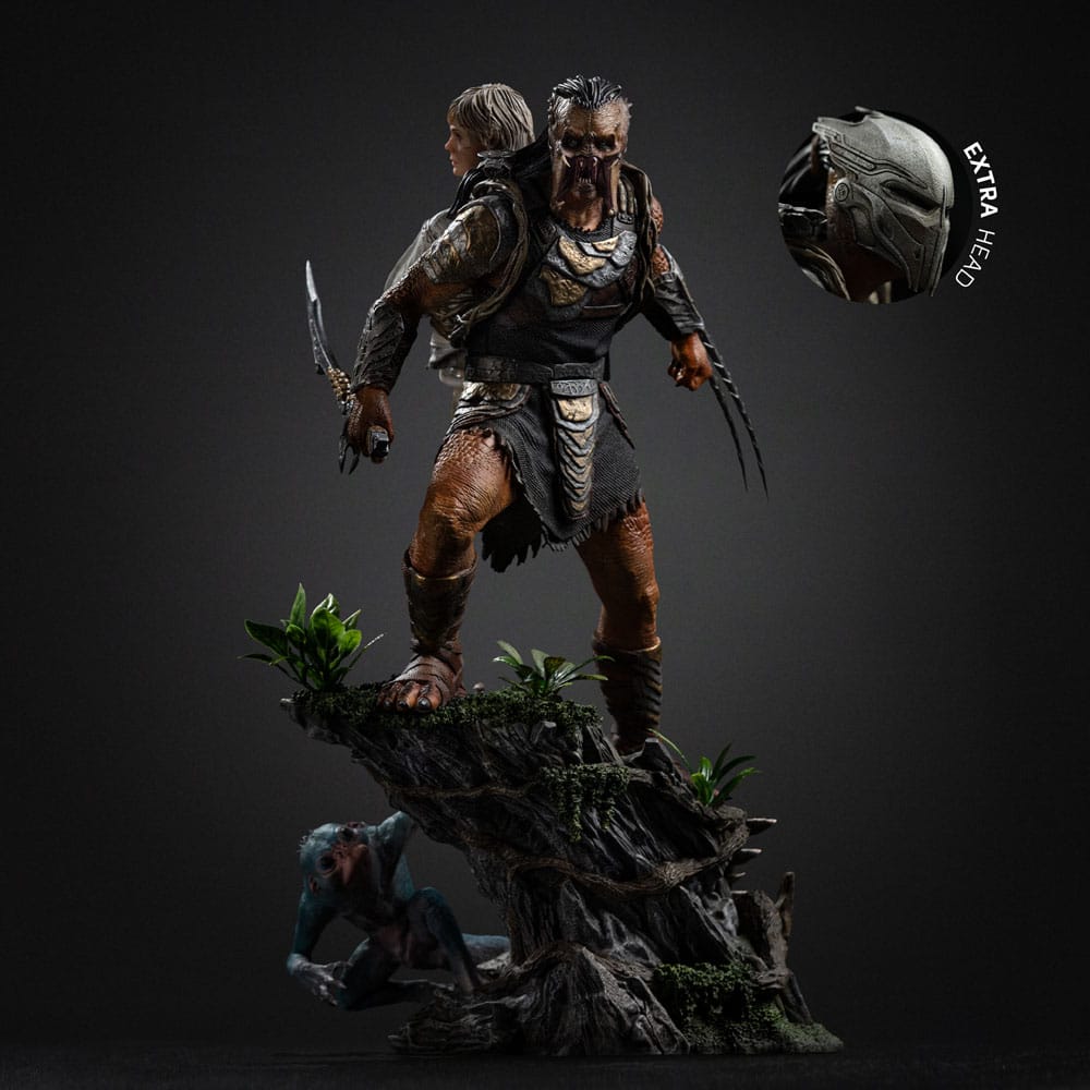 Predator: Badlands Art Scale Statue 1/10 Predator Dek & Thia 27 cm Image 3