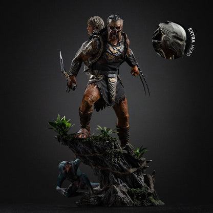 Predator: Badlands Art Scale Statue 1/10 Predator Dek & Thia 27 cm Image 3