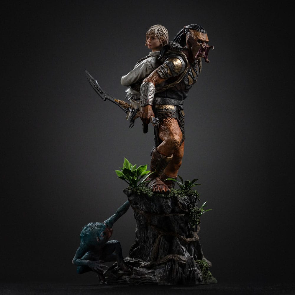 Predator: Badlands Art Scale Statue 1/10 Predator Dek & Thia 27 cm Image 5
