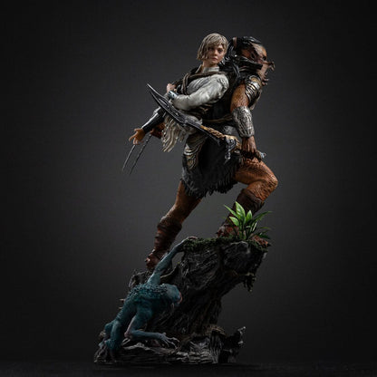 Predator: Badlands Art Scale Statue 1/10 Predator Dek & Thia 27 cm Image 6